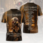 Iron Maiden 2026 World Tour 3D Apparel – HOATT18489