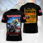 Iron Maiden 2026 World Tour 3D Apparel – HOATT18540