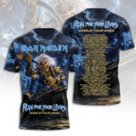 Iron Maiden 2026 World Tour 3D Apparel – HOATT18563