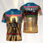 Iron Maiden 2026 World Tour 3D Apparel – HOATT18568