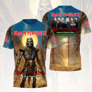 Iron Maiden 2026 World Tour 3D Apparel - HOATT18568