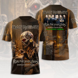 Iron Maiden 2026 World Tour 3D Apparel - HOATT18579