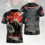 Iron Maiden 2026 World Tour 3D Apparel – HOATT18580