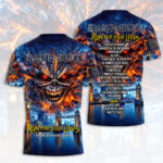 Iron Maiden 2026 World Tour 3D Apparel – HOATT18583