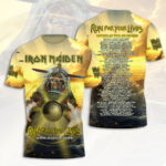 Iron Maiden 2026 World Tour 3D Apparel – HOATT18585