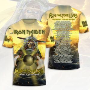 Iron Maiden 2026 World Tour 3D Apparel - HOATT18585