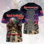 Iron Maiden 2026 World Tour 3D Apparel – HOATT18611