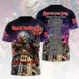 Iron Maiden 2026 World Tour 3D Apparel - HOATT18611