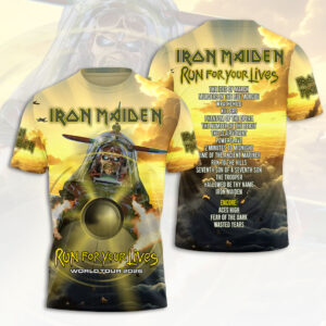 Iron Maiden 2026 World Tour 3D Apparel - HOATT18613