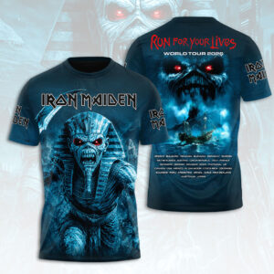Iron Maiden 2026 World Tour 3D Apparel - HOATT18615