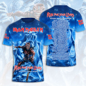 Iron Maiden 2026 World Tour 3D Apparel - HOATT18759