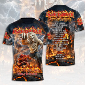 Iron Maiden 2026 World Tour 3D Apparel - HOATT18760