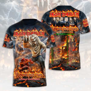 Iron Maiden 2026 World Tour 3D Apparel - HOATT18799