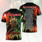 Iron Maiden 2026 World Tour 3D Apparel – HOATT18858