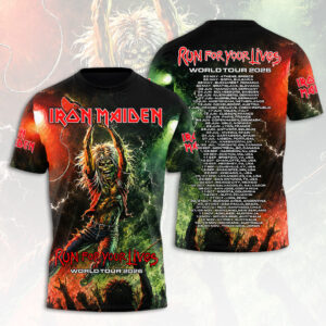 Iron Maiden 2026 World Tour 3D Apparel - HOATT18858