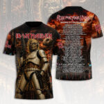 Iron Maiden 2026 World Tour 3D Apparel – HOATT19038