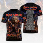 Iron Maiden 2026 World Tour 3D Apparel – HOATT19066