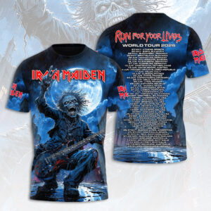 Iron Maiden 2026 World Tour 3D Apparel - HOATT19073