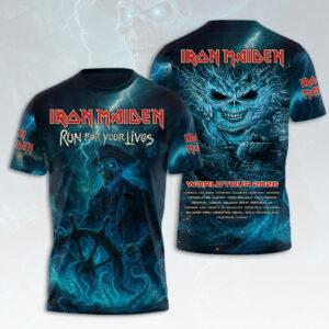 Iron Maiden 2026 World Tour 3D Apparel - HOATT19091