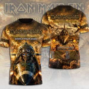Iron Maiden 3D Apparel - TMTHU6741