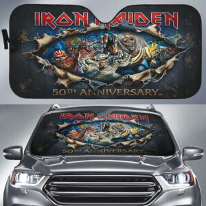 Iron Maiden Auto Sun Shade - TMTHU6550