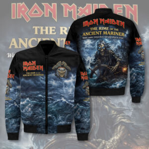 Iron Maiden 3D Bomber Jacket - TMTHU6712