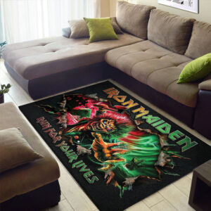 Iron Maiden Rectangular Rug - TMTHU6579