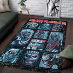 Iron Maiden Rectangular Rug – TMTHU6801