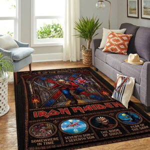 Iron Maiden Rectangular Rug - TMTHU7174