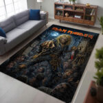 Iron Maiden Rectangular Rug – HOATT18831