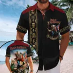 Iron Maiden Short Sleeve Button-Down Shirt – TMTHU7172
