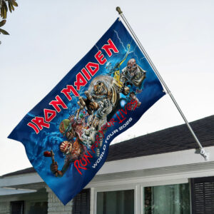 Iron Maiden World Tour 2026 3D Double-side House Flag - HOATT19069