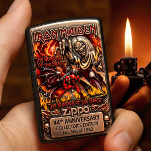 Iron Maiden Zippo Lighter Case (No Insert) - TMTHU6606