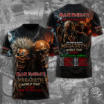 Iron Maiden x Megadeth 2026 World Tour 3D Apparel – TMTHU6799