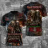 Iron Maiden x Megadeth 2026 World Tour 3D Apparel - TMTHU6875
