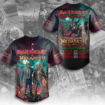 Iron Maiden x Megadeth Baseball Jersey – TMTHU6932