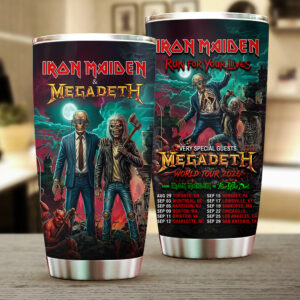 Iron Maiden x Megadeth Tumbler Cup - TMTHU7016