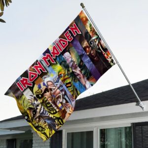 Iron Maiden 3D Double-side House Flag - HOATT19067