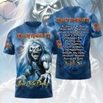 Iron Maiden 2026 World Tour 3D Apparel – HOATT18886