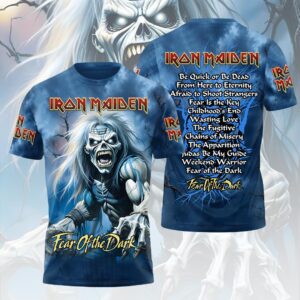 Iron Maiden 2026 World Tour 3D Apparel - HOATT18886
