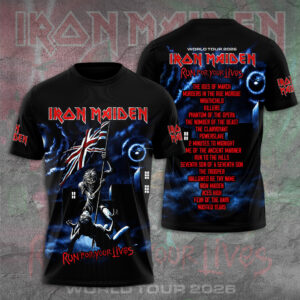 Iron Maiden 2026 World Tour 3D Apparel - GNE6845