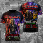 Iron Maiden 2026 World Tour 3D Apparel – TMTHU6985