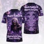 Iron Maiden 2026 World Tour 3D Apparel – HOATT18506