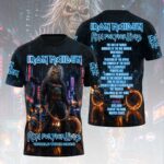 Iron Maiden 2026 World Tour 3D Apparel – HOATT18557