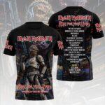 Iron Maiden 2026 World Tour 3D Apparel – HOATT18586