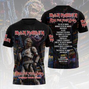 Iron Maiden 2026 World Tour 3D Apparel - HOATT18586