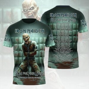 Iron Maiden 2026 World Tour 3D Apparel - HOATT18815