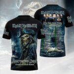 Iron Maiden 2026 World Tour 3D Apparel – HOATT18830