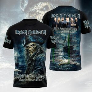 Iron Maiden 2026 World Tour 3D Apparel - HOATT18830
