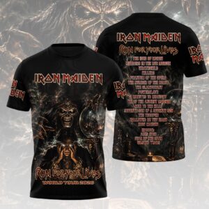 Iron Maiden 2026 World Tour 3D Apparel - HOATT18888